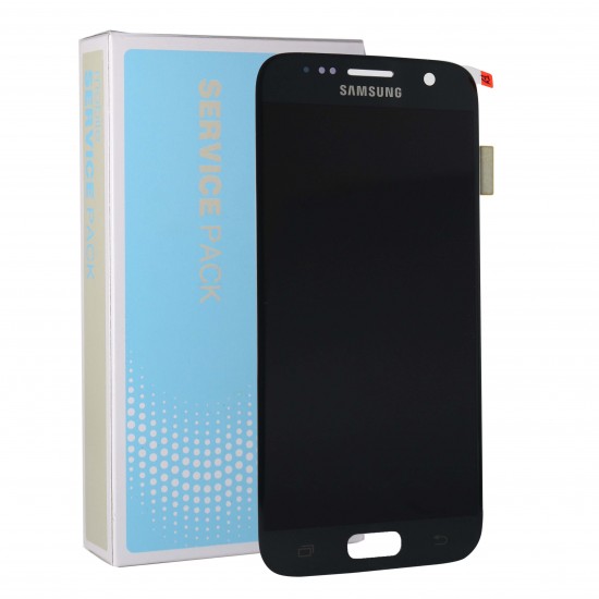 SAMSUNG GALAXY S7 G930F PANTALLA LCD DISPLAY + TACTIL ORIGINAL NEGRO | GH97-18523A SAMSUNG 07525