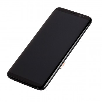 SAMSUNG GALAXY S8 SM-G950F PANTALLA LCD DISPLAY + TACTIL ORIGINAL NEGRO | GH97-20473A GH97-20457A