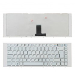 TECLADO ESPAÑOL SONY VAIO VPC-EG SERIES | BLANCO CON MARCO