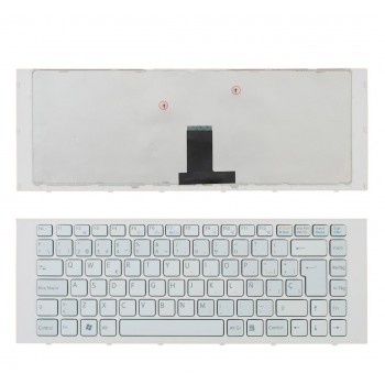 TECLADO ESPAÑOL SONY VAIO VPC-EG SERIES | BLANCO CON MARCO