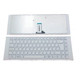 TECLADO LATINO SONY VAIO VPC-EG SERIES | BLANCO CON MARCO