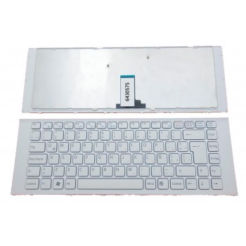 TECLADO LATINO SONY VAIO VPC-EG SERIES | BLANCO CON MARCO