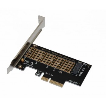 ADAPTADOR EM2-5002 PCI-EXPRESS A SSD M.2 NVME | SOPORTA M.2 2230 / 2242 / 2260 / 2280