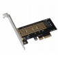 ADAPTADOR EM2-5002 PCI-EXPRESS A SSD M.2 NVME | SOPORTA M.2 2230 / 2242 / 2260 / 2280 SSU 12152