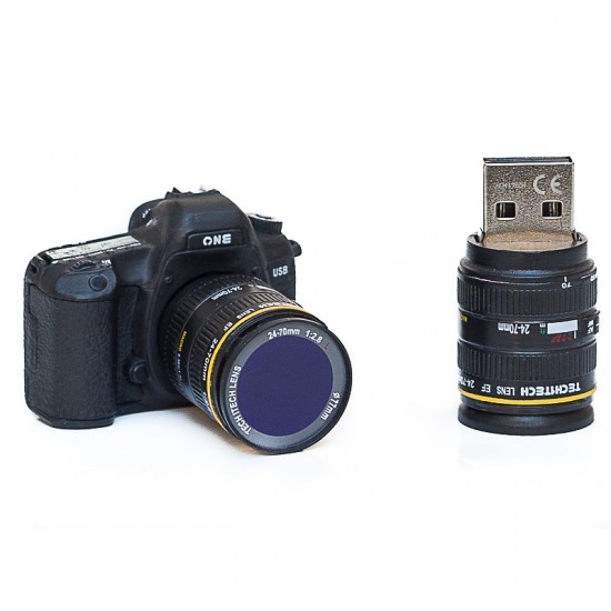 16GB USB PENDRIVE | FIGURA CÁMARA DE FOTOS ONE TECHONETECH 05356