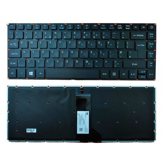 TECLADO INGLÉS ACER | ASPIRE E5-473 | E5-573G SERIES | RETROILUMINADO ACER 05932