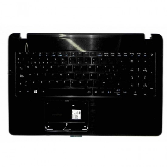 TECLADO ESPAÑOL ACER ASPIRE F5-573 F5-573G F5-573T SERIES COMPLETO CON CARCASA | 6B.GFJN7.022 ACER 07513