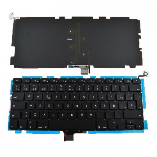 TECLADO ESPAÑOL APPLE MACBOOK PRO A1278 | RETROILUMINADO APPLE 04402