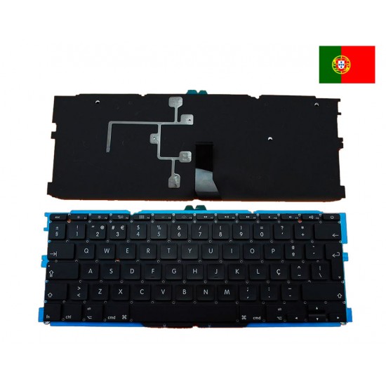 TECLADO PORTUGUÉS APPLE MACBOOK AIR A1370 | RETROILUMINADO APPLE 06293