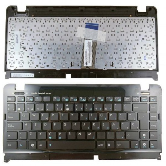 TECLADO ESPAÑOL ASUS | EEEPC 1215 | NEGRO | CON MARCO NEGRO ASUS 03458M