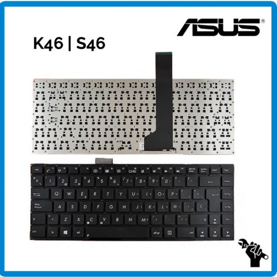 Teclado Español ASUS | K46 | S46 | SIN MARCO | NEGRO ASUS 03928