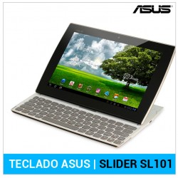 TECLADO ESPAÑOL ASUS | EEE PAD SLIDER SL101 | GRIS | CON CARCASA BLANCA