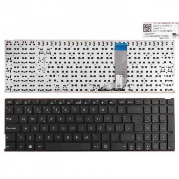TECLADO ESPAÑOL ASUS ASUS A556U A556UA A556UB A556UF A556UJ A556UR A556UV A556 X556 SERIES NEGRO SIN MARCO