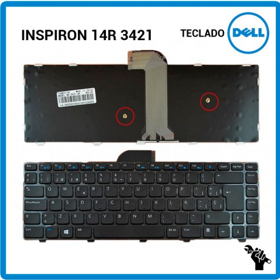 TECLADO ESPAÑOL DELL | INSPIRON 14R 3421 DELL 03566