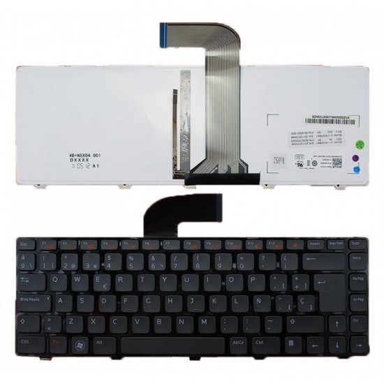TECLADO ESPAÑOL DELL VOSTRO 3350 INSPRION 14R XPS L502 SERIES | RETROILUMINADO CON MARCO DELL 04191