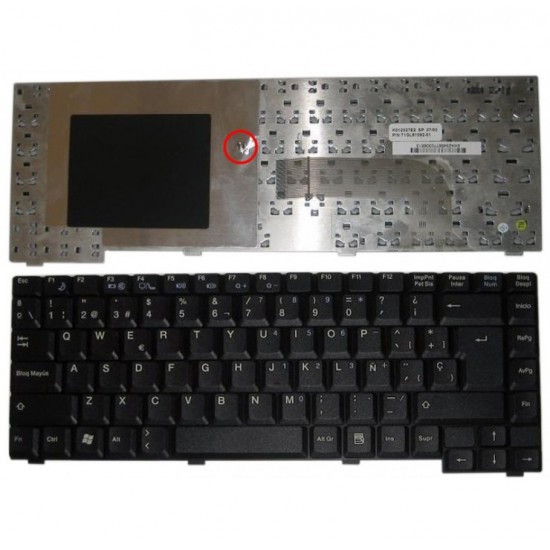 TECLADO ESPAÑOL FUJITSU AMILO PA-1510 PI-2515 SERIES FUJITSU 04188