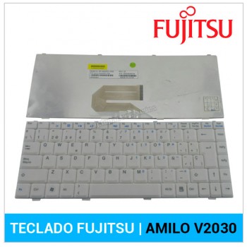 TECLADO ESPAÑOL | FUJITSU AMILO V2030 | BLANCO