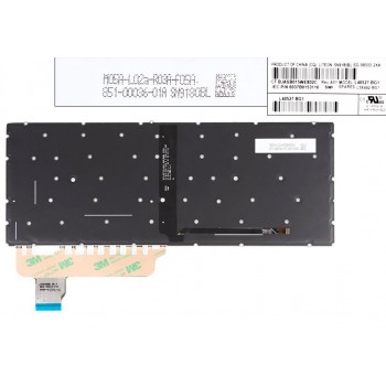 TECLADO ESPAÑOL PORTATIL HP ELITEBOOK X360 830 G5 830 G6 SERIES RETROILUMINADO · L40527-BG1 6037B0153116