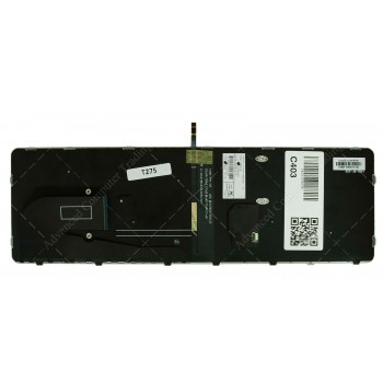 TECLADO ESPAÑOL HP ELITEBOOK 755 G3 850 G3 850 G4 ZBOOK 15U G3 15U G4 SERIES RETROILUMINADO CON POINTSTICK TECLAS NEGRAS Y FRAME GRIS PLATA | 836623-081