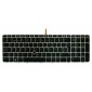 TECLADO ESPAÑOL HP ELITEBOOK 755 G3 850 G3 850 G4 ZBOOK 15U G3 15U G4 SERIES RETROILUMINADO CON POINTSTICK TECLAS NEGRAS Y FRAME GRIS PLATA | 836623-081 HP 13592