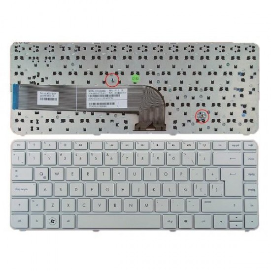 TECLADO LATINO HP | PAVILION DV4-5000 | BLANCO HP 03559