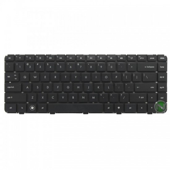 TECLADO INGLÉS HP PAVILION DM4-1000 | NEGRO | SIN MARCO HP 03826