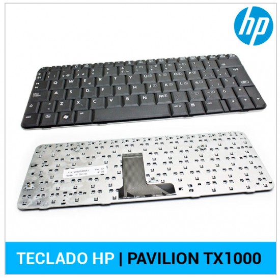 TECLADO ESPAÑOL HP | PAVILION TX2000 HP 04384C