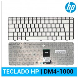 TECLADO ESPAÑOL HP | PAVILION DM4-1000 | BLANCO | SIN MARCO