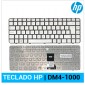 TECLADO ESPAÑOL HP | PAVILION DM4-1000 | BLANCO | SIN MARCO HP 04437