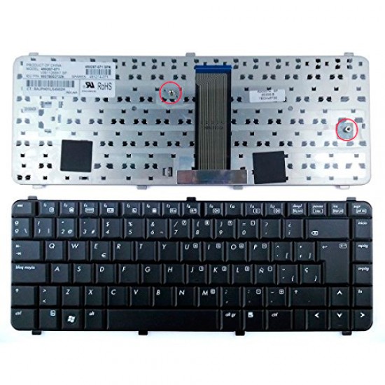 TECLADO ESPAÑOL HP | 6530S HP 01302