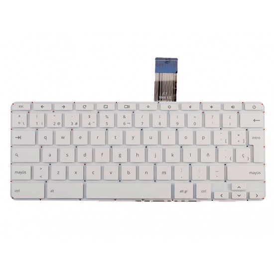 TECLADO ESPAÑOL HP | CHROMEBOOK 11 G3 SERIES | BLANCO HP 05954