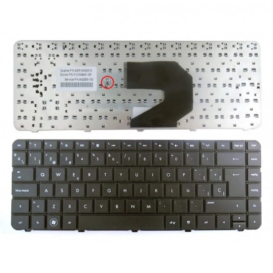 TECLADO ESPAÑOL HP PAVILION G4 PAVILION G4-1000 SERIES HP 01215