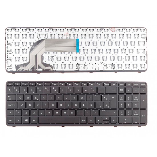 TECLADO ESPAÑOL HP 350 G1 350 G2 SERIES | CON MARCO NEGRO HP 07161