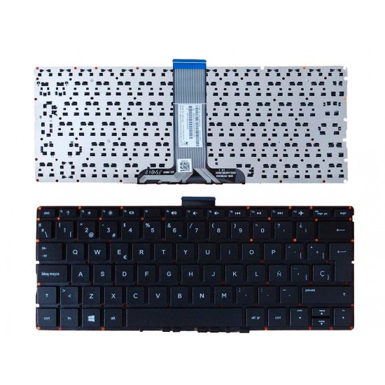 TECLADO ESPAÑOL HP PAVILION X360 11-K000 SERIES | SIN MARCO HP 06455