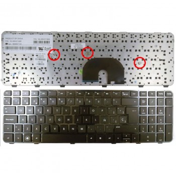 TECLADO ESPAÑOL HP PAVILION DV6-6000 | NEGRO CON MARCO