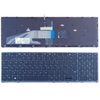 TECLADO ESPAÑOL HP ZBOOK 15 G3 15 G4 17 G3 17 G4 SERIES RETROILUMINADO CON POINT STICK | 848311-031 848311-071