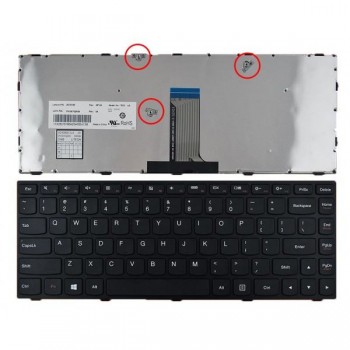TECLADO ESPAÑOL LENOVO G40  G40-70 NEGRO | CON MARCO NEGRO