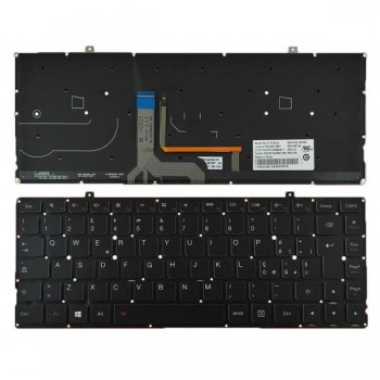 Teclado Italiano LENOVO | IDEAPAD YOGA 2 PRO | SIN MARCO | RETROILUMINADO | NEGRO