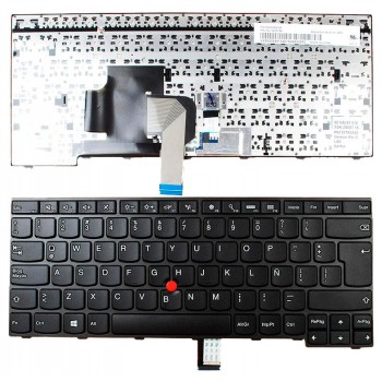 TECLADO LATINO LENOVO | THINKPAD E450| E455 SERIES | NEGRO | CON POINT STICK