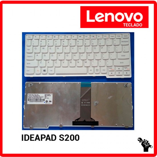 TECLADO ESPAÑOL LENOVO | IDEAPAD S200 | BLANCO LENOVO 04278