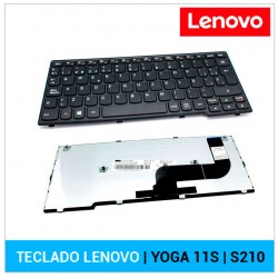TECLADO ESPAÑOL LENOVO | IDEAPAD YOGA 11S | NEGRO | CON MARCO NEGRO