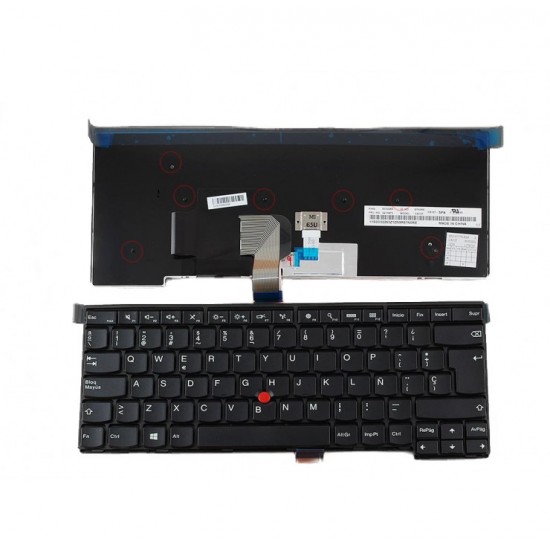 TECLADO ESPAÑOL LENOVO THINKPAD T440 T440S T440P SERIES | CON POINT STICK LENOVO 05466