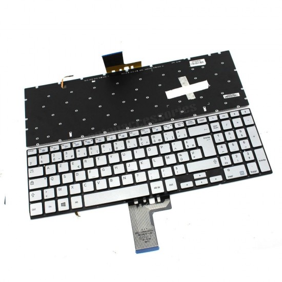 Teclado Latino SAMSUNG | 770Z5E | RETROILUMINADO | PLATA SAMSUNG 03468