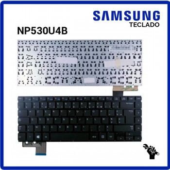 TECLADO ESPAÑOL SAMSUNG | NP530U4B | NEGRO | SIN MARCO