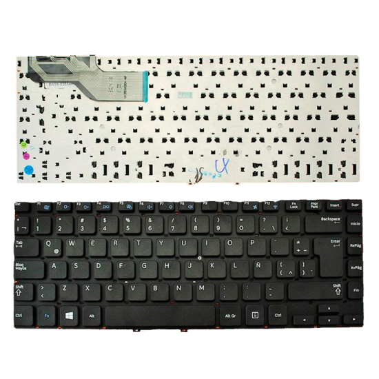 TECLADO LATINO SAMSUNG NP275E4E | NP270E4E | NEGRO | SIN MARCO SAMSUNG 05203