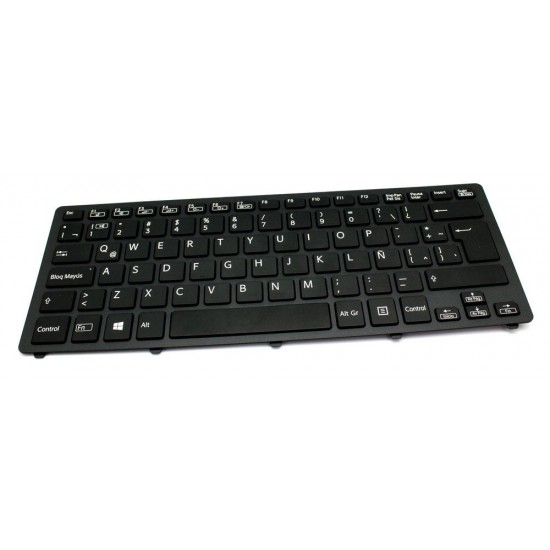TECLADO INGLÉS SONY | VAIO SVF14N | NEGRO| CON MARCO | RETROILUMINADO SONY 03795