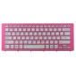 Teclado Inglés SONY | VAIO SVF14N | PLATA| CON MARCO ROSA | RETROILUMINADO SONY 03796