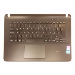 TECLADO ESPAÑOL SONY VAIO SVF14 | COMPLETO CARCASA Y TOUCHPAD INCLUIDOS | NEGRO