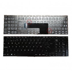 TECLADO ESPAÑOL SONY VAIO SVF15A SVF15E | NEGRO | SIN MARCO