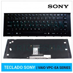 TECLADO ESPAÑOL SONY VAIO VPC-EA SERIES CON MARCO NEGRO